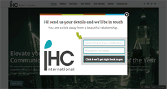 Desktop Screenshot of ih-c.com